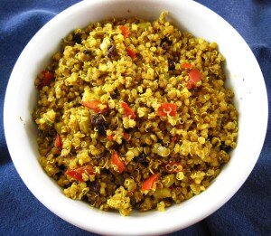 Indian Spiced Quinoa recipe