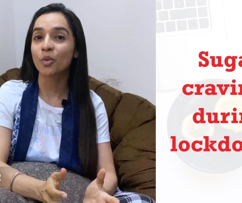 sugar cravings during lockdown